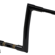 Load image into Gallery viewer, Todd's Cycle Handlebar - 1-1/2" Strip - 12" - Gloss Black - Road Glide - Side View