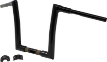 Load image into Gallery viewer, Todd's Cycle Handlebar - 1-1/2" Strip - 12" - Gloss Black - Road Glide - Side View