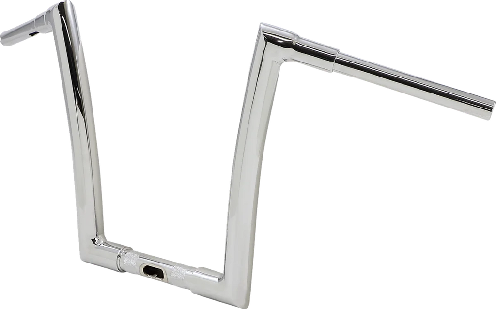 Todd's Cycle Handlebar - 1-1/2" Strip - 14" - Chrome - Road Glide - Side View