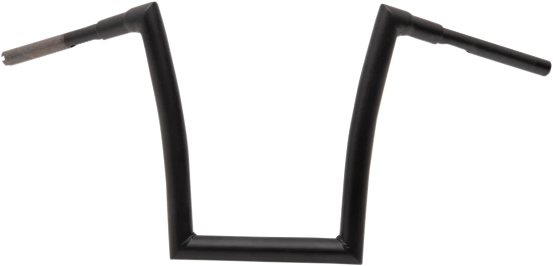 Todd's Cycle Handlebar - 1-1/2" Strip - 14" - Flat Black - Back View