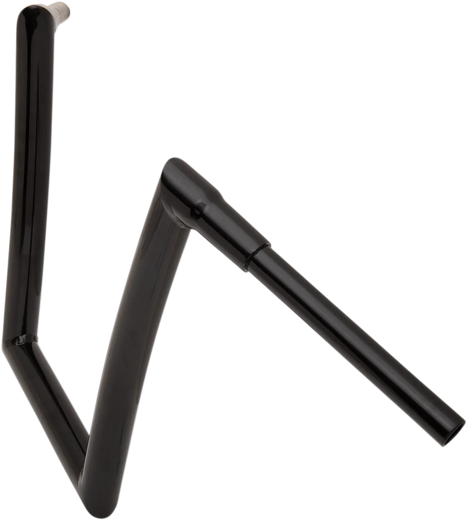 Todd's Cycle Handlebar - 1-1/2" Strip - 14" - Gloss Black - Back View