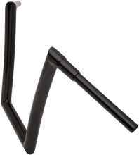 Load image into Gallery viewer, Todd's Cycle Handlebar - 1-1/2" Strip - 14" - Gloss Black - Back View