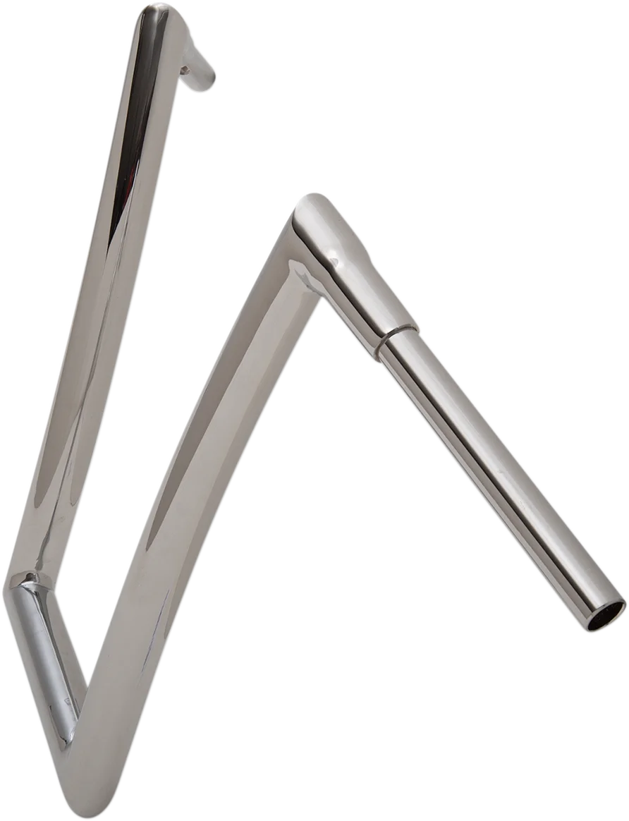 Todd's Cycle Handlebar - 1-1/2" Strip - 17" - Chrome - Side View