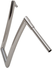 Load image into Gallery viewer, Todd's Cycle Handlebar - 1-1/2" Strip - 17" - Chrome - Side View