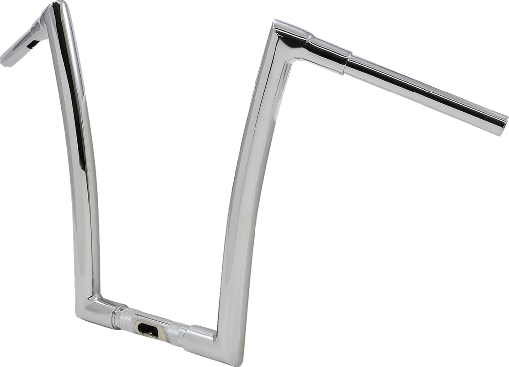 Todd's Cycle Handlebar - 1-1/2" Strip - 17" - Chrome - Road Glide - Side View