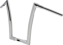Load image into Gallery viewer, Todd's Cycle Handlebar - 1-1/2" Strip - 17" - Chrome - Road Glide - Side View