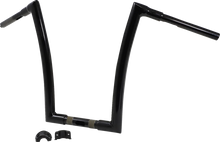 Load image into Gallery viewer, Todd's Cycle Handlebar - 1-1/2" Strip - 17" - Gloss Black - Road Glide - Side View