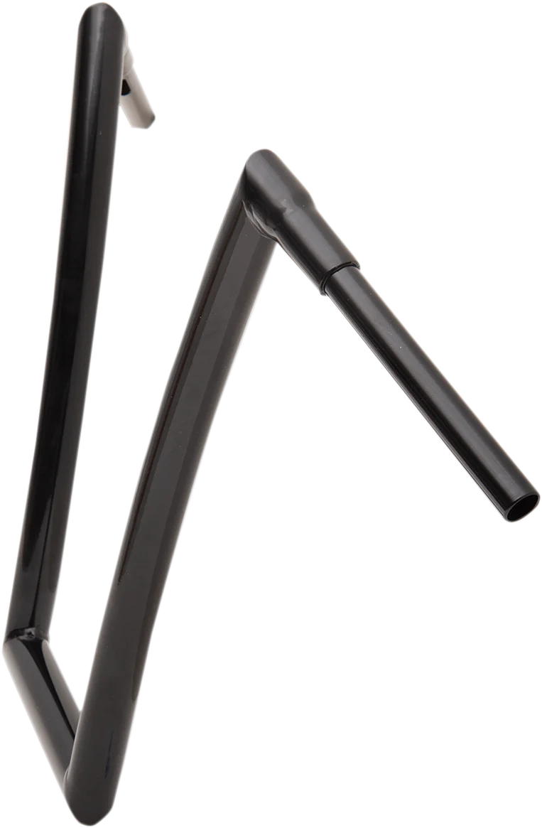 Todd's Cycle Handlebar - 1-1/2" Strip - 20" - Gloss Black - Side View
