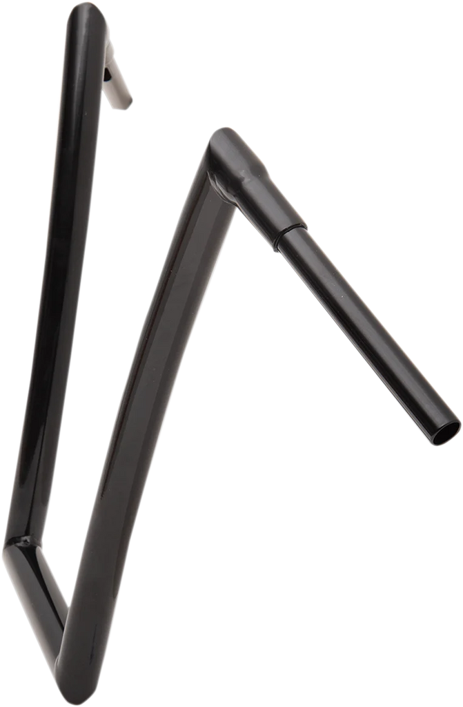 Todd's Cycle Handlebar - 1-1/2" Strip - 20" - Gloss Black - Side View