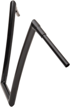 Load image into Gallery viewer, Todd's Cycle Handlebar - 1-1/2" Strip - 20" - Gloss Black - Side View