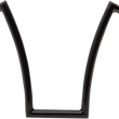 Load image into Gallery viewer, Todd's Cycle Handlebar - 1-1/2" Strip - 20" - Gloss Black - Back View