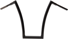Load image into Gallery viewer, Todd's Cycle Handlebar - 1-1/2" Strip - 20" - Gloss Black - Back View