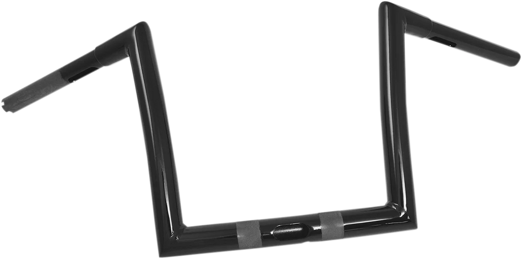 Todd's Cycle Handlebar - 10" - Black - Side View