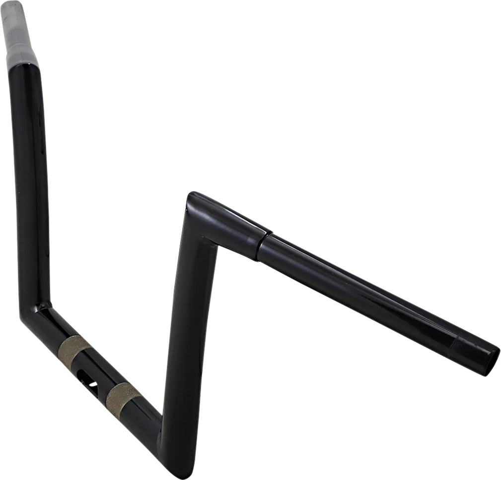 Todd's Cycle Handlebar - 10" - Black - Back View