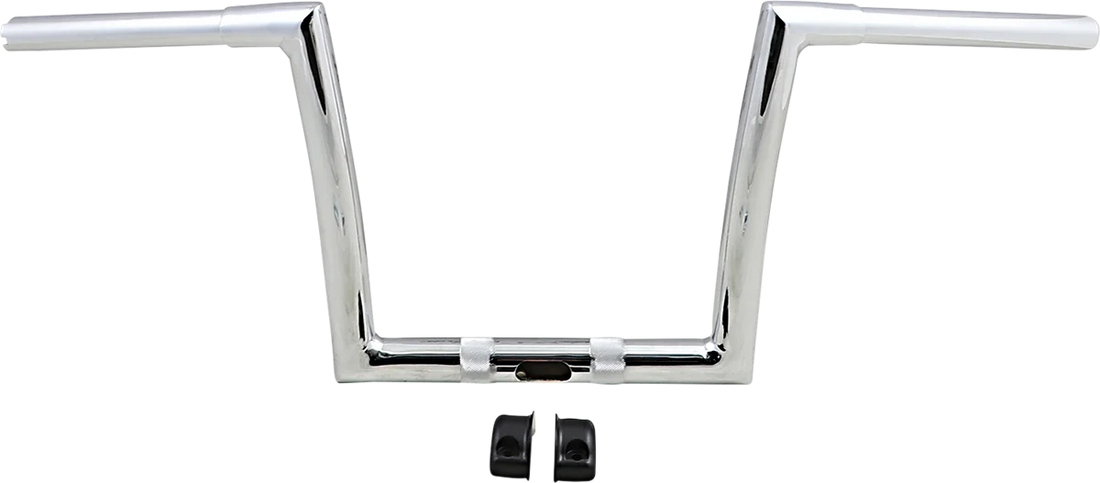 Todd's Cycle Handlebar - 10" - Chrome - Installation View