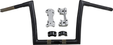 Load image into Gallery viewer, Todd's Cycle Handlebar - 10" - Flat Black - Back View