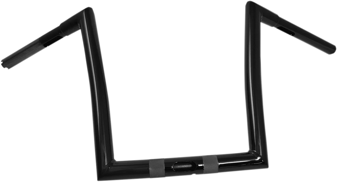 Todd's Cycle Handlebar - 12" - Black - Side View