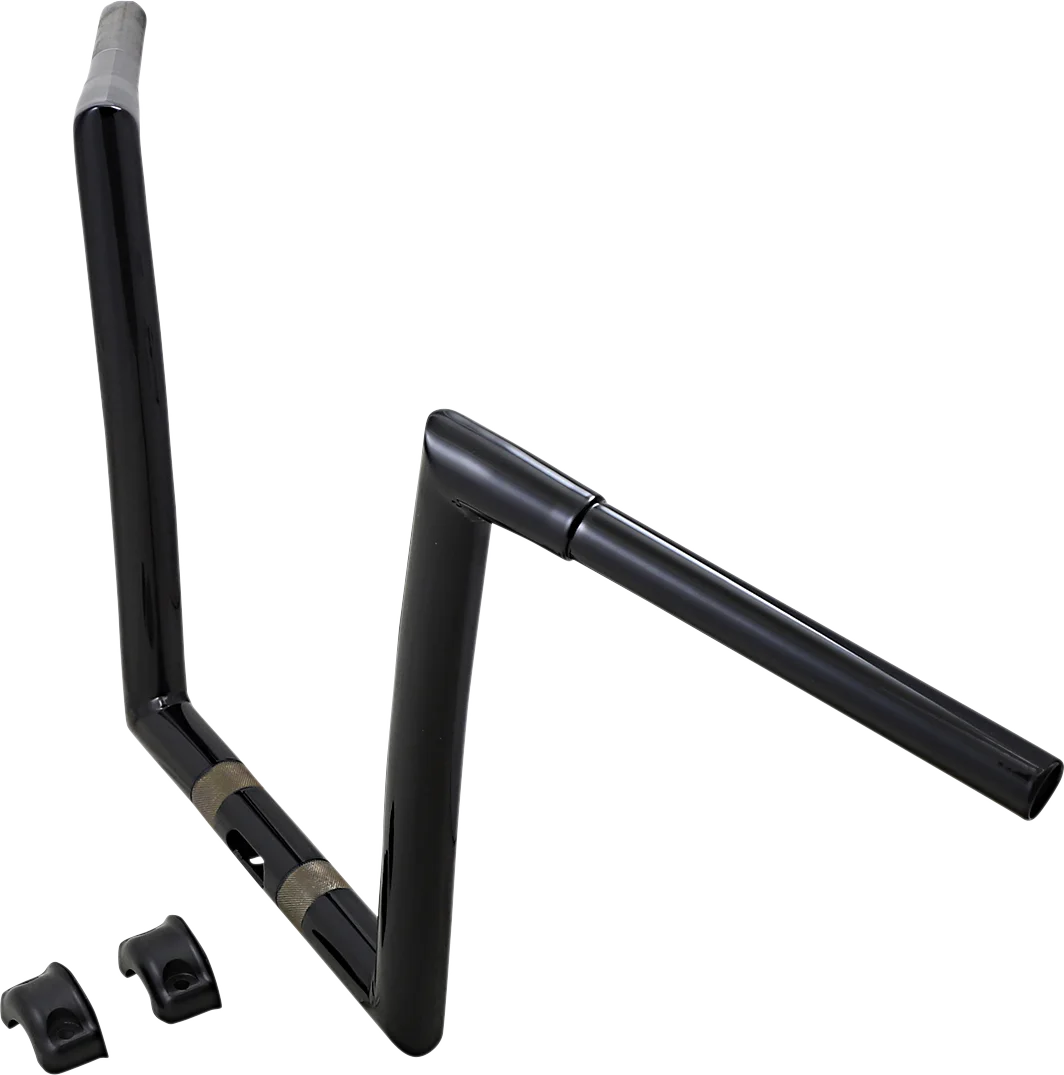 Todd's Cycle Handlebar - 12" - Black - Installation View