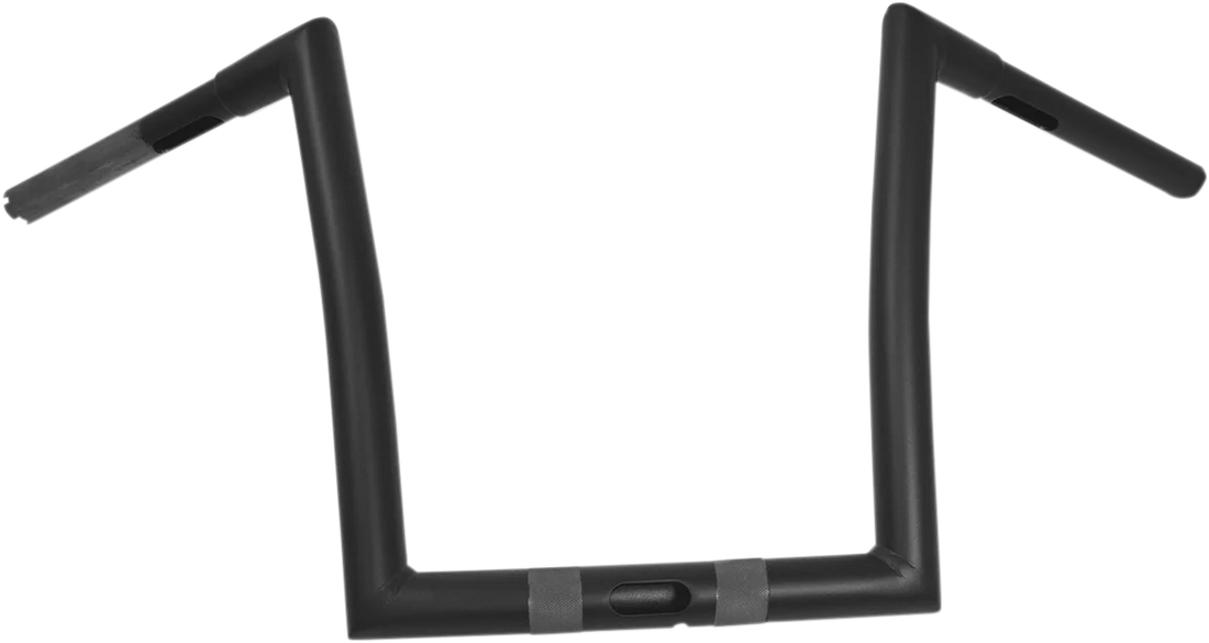 Todd's Cycle Handlebar - 14" - Flat Black - Side View