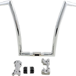 Load image into Gallery viewer, Todd's Cycle Handlebar - 17" - Chrome - Back View
