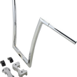 Load image into Gallery viewer, Todd's Cycle Handlebar - 17" - Chrome - Installation View