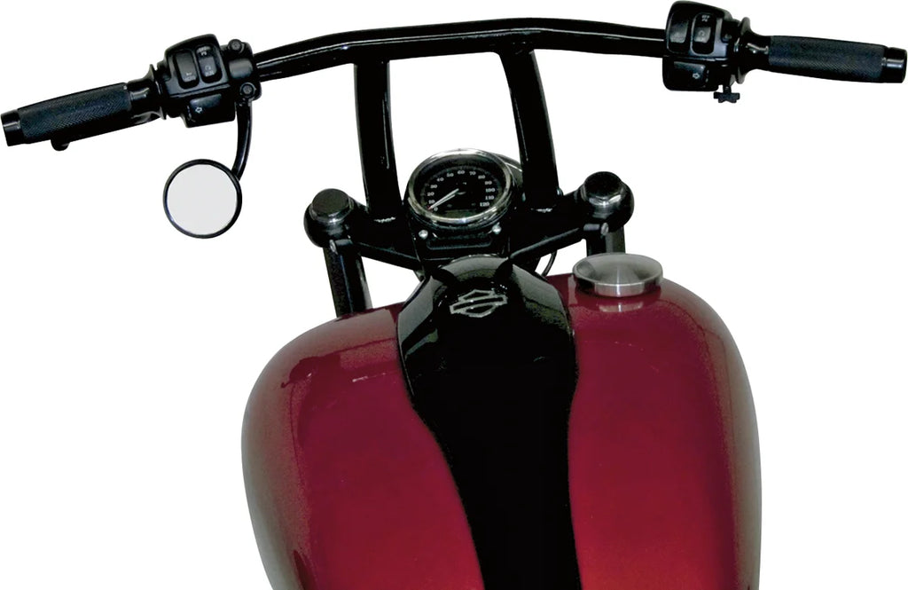 Todd's Cycle Handlebar - Backline Club - 9" - Black - Side View