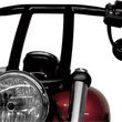 Load image into Gallery viewer, Todd's Cycle Handlebar - Backline Club - 9" - Black - Back View
