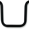 Load image into Gallery viewer, Todd's Cycle Handlebar - Beater - 10" - Flat Black - Main Product View
