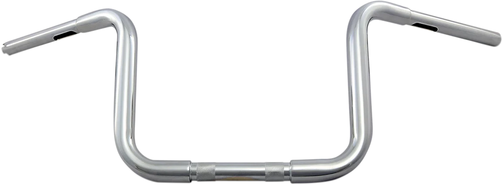 Todd's Cycle Handlebar - Beater - 10" - Polished - Side View