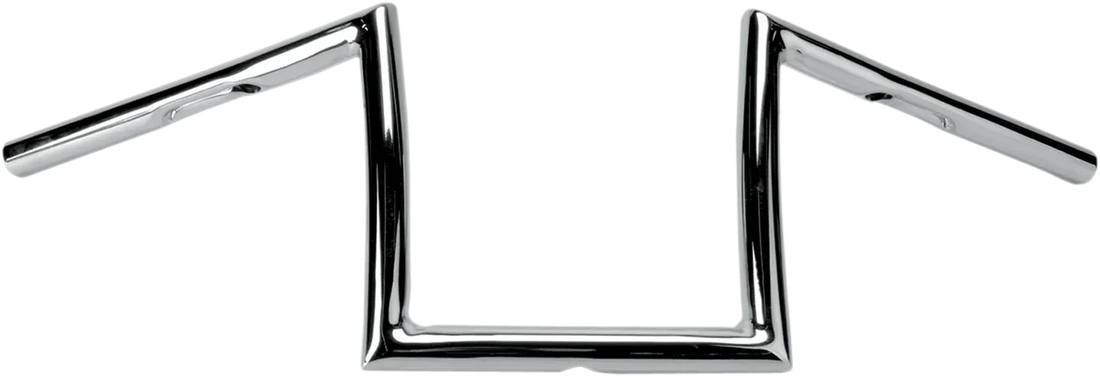 Todd's Cycle Handlebar - Strip - 12" - Chrome - Side View