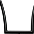 Load image into Gallery viewer, Todd's Cycle Handlebar - Strip - 12" - Flat Black - Main Product View