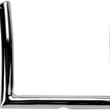Load image into Gallery viewer, Todd's Cycle Handlebar - Strip - 12" - Flat Black - Side View