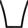 Load image into Gallery viewer, Todd's Cycle Handlebar - Strip - 14" - Black - Main Product View