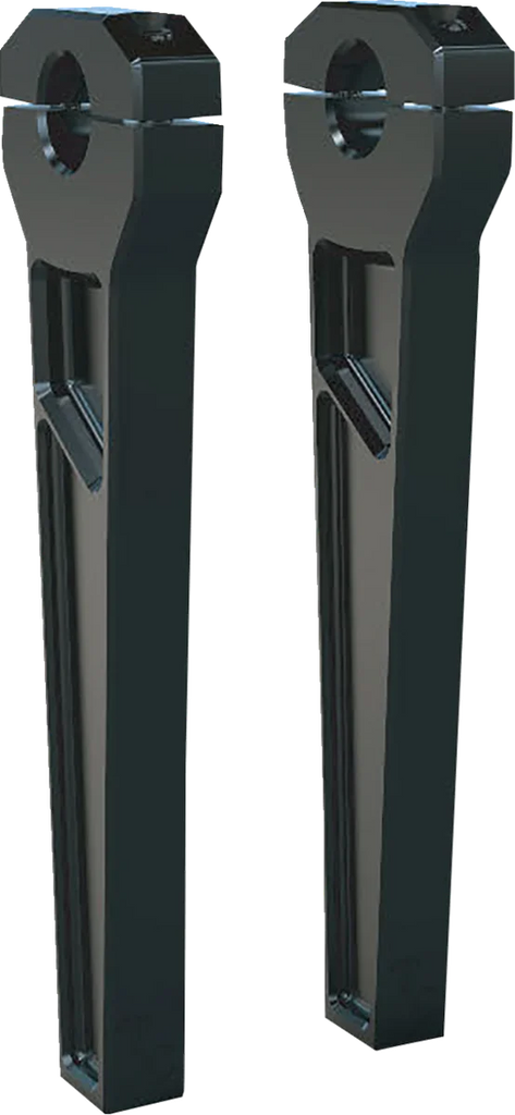 Todd's Cycle Risers - 1-1/8" Clamping - 10" Rise - Black - Main Product View