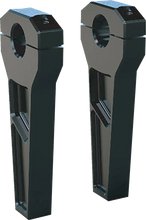 Load image into Gallery viewer, Todd's Cycle Risers - 1" Clamping - 6" Rise - Black - Main Product View