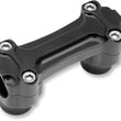 Load image into Gallery viewer, Todd's Cycle Risers - Bone - 1" - Black - Main Product View