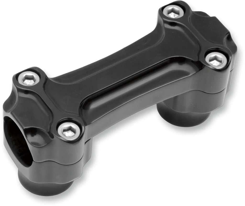 Todd's Cycle Risers - Bone - 1" - Black - Main Product View
