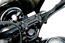 Load image into Gallery viewer, Todd's Cycle Risers - Bone - 1" - Black - Side View
