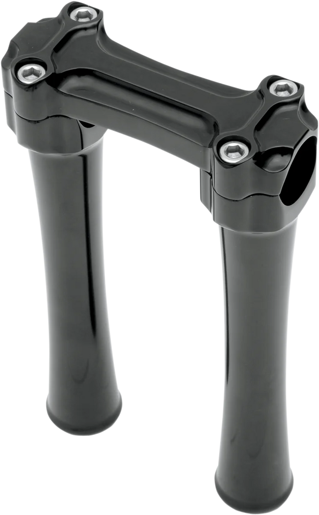 Todd's Cycle Risers - Bone - 8" - Black - Main Product View