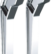 Load image into Gallery viewer, Todd's Cycle Risers - Pullback - 1-1/8" Clamping - 10" Rise - Chrome - Main Product View