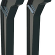 Load image into Gallery viewer, Todd's Cycle Risers - Pullback - 1" Clamping - 10" Rise - Black - Main Product View