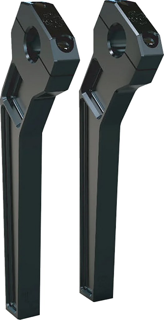 Todd's Cycle Risers - Pullback - 1" Clamping - 10" Rise - Black - Main Product View