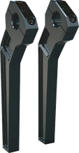Load image into Gallery viewer, Todd's Cycle Risers - Pullback - 1" Clamping - 10" Rise - Black - Main Product View