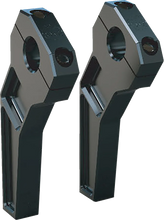 Load image into Gallery viewer, Todd's Cycle Risers - Pullback - 1" Clamping - 6" Rise - Black - Main Product View