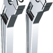 Load image into Gallery viewer, Todd's Cycle Risers - Pullback - 1" Clamping - 8" Rise - Chrome - Main Product View