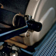 Load image into Gallery viewer, Todd's Cycle Shift Spline Cover - Black - Side View