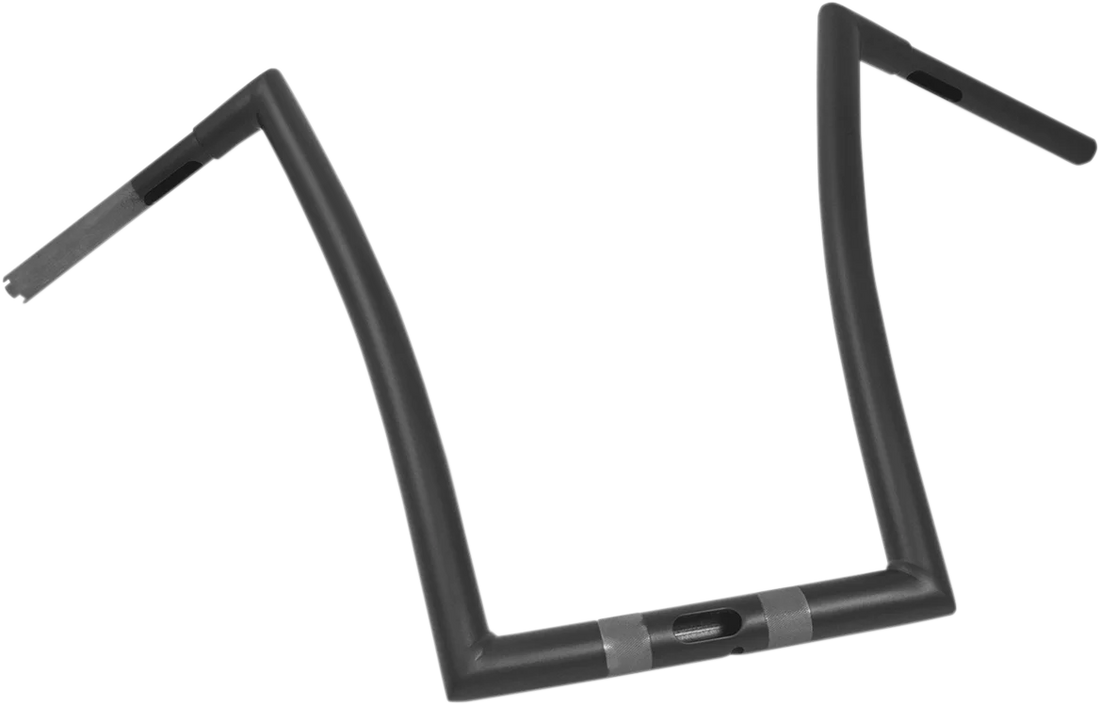 Todd's CycleHandlebar - 17" - Flat Black0601-3993 - Side View