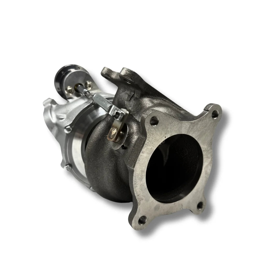 Tomioka Racing WRX/Forester FA20DIT OEM Turbo Upgrade - Side View