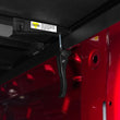 Load image into Gallery viewer, Tonno Pro 04-15 Nissan Titan 5.5ft (Incl 42-498 Utility Track Kit) Hard Fold Tonneau Cover - Back View