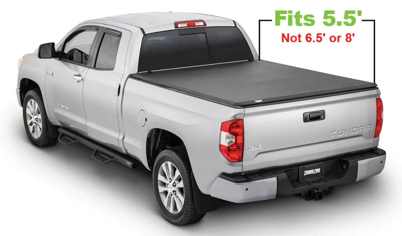 Tonno Pro 14-19 Toyota Tundra 5.5ft Fleetside Tonno Fold Tri-Fold Tonneau Cover - Additional View 10